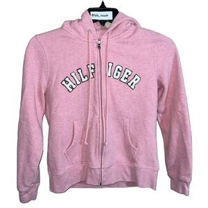 Tommy Hilfiger Sweatshirt Hoodie Women’s Size M Pink Long Sleeve